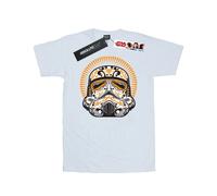 (M, White) Star Wars Mens Stormtrooper Dia De Los Muertos T-Shirt