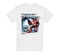 (M, White) Transformers Mens Inferno Box 40th T-Shirt