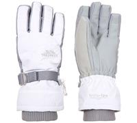 (M, White) Trespass Womens Ski Gloves Waterproof Vizza II
