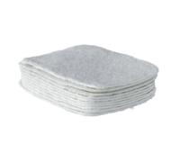 (M, White) Trixie Pads For Protective Pants