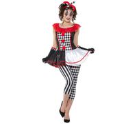 (M) Women's court jester costume