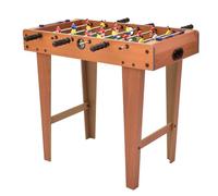 M.Y 27" Freestanding Table Top Football Game | 69cm x 37cm x 62cm | Nine-A-Side Freestanding Foosball Table Game | Football Gift