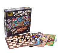 M.Y Classic Games Compendium | 100 Games Inside | Includes Chess, Ludo, Dice Games, Matchstick Puzzles And Many More!