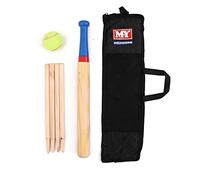 M.Y Deluxe 6 Piece Wooden Rounders Set & Carry Bag Outdoor Games