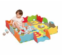 M.y Interlocking Eva Foam Baby Play Mats 9 Piece Pack Multi