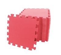 M.Y Interlocking Foam Play Mat 29X29Cm Pink 9 Piece