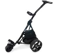 M.Y Pro Series Electric Golf Trolley | 36 Hole Battery Lithium Golf Trolley | 9 Speed Auto Distance Function | Easy To Assemble | Over £100 Free Accessories (Lithium Battery, White)