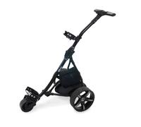 M.Y Pro Series Electric Golf Trolley Black & Grey | 36 Hole Battery Trolley | 9 Speed Auto Distance Function | Easy To Assemble | Over £100 Free Accessories