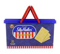 M.Y. San SkyFlakes Biscuits Crackers in Plastic Pail 600g