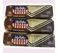 M.Y. San SkyFlakes Cracker Sandwich, Tsokolate (Chocolate) Flavor, 10 Count, 10.58 oz (300g), 3 Pack