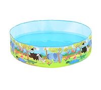 M.Y Splash 6ft x 15in Quick and Easy Set Paddling Pool Colourful Kids Baby Swimming Pool