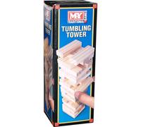 M.Y Traditional Games Mini Tumbling Tower | Wooden Blocks Tower Game