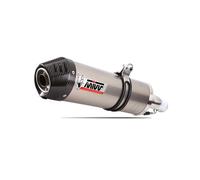 Mivv Oval Yamaha Wr 125 R/x 2009-16 M.ya.026.lxc Homologated Slip On Muffler Silver Homologated unisex