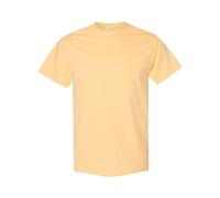 (M, Yellow Haze) Gildan Mens Heavy Cotton T-Shirt