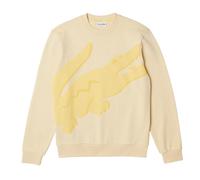 (M, Yellow) Lacoste Mens Big Logo Classic Sweatshirt