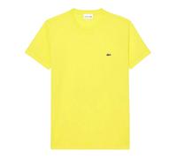 (M, Yellow) Lacoste Mens Embroidered Pima Cotton T-Shirt