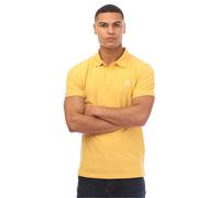Timberland Mens Oyster River Logo Short-Sleeved Polo Shirt - Yellow - M - Yellow