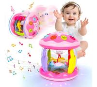 m zimoon Baby Toys 6 Months Plus, Baby Light Up Toys with Music, Sensory Toys for 1 2 3 Year Old Boys Girls, Musical Toys 12-18 Months Crawling Learning Tummy Time Toys 1st Birthday Gifts