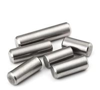 M0.8 M1 .5 M2 . M3 M4 M5 M6 M8 ~M25 Cylindrical Pin Locating Dowel 304 Stainless Steel Fixed Shaft Solid Rod GB119 4~100mm(M6 (10Pcs),90mm)