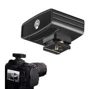 M01 On-Camera Flash With J01 Wireless Flash Trigger, Retro Mini Xenon Flash GN12 5600K 4 Levels Single Contact Hot Shoe for Most Cameras