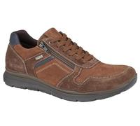 M025BN Mens Super Lightweight Nubuck Trainers Brown