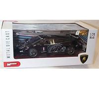 M0ND0 M0T0RS black super trofeo LAMB0RGHINI car 1:24 scale diecast model