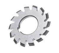 M1.25 HSS Involute Gear Milling Cutter, PA20 Straight Tooth Disc Bevel Gear for Electrical Tools 1pc(6)