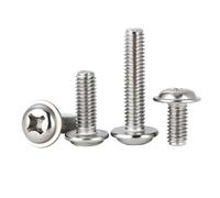 M1.4 M1.6 M2 M2.5 M3 M3.5 M4 M5 M6 M8 DIN967 Stainless Steel Cross Recessed Screw Bolt 20/50pcs(10mm,20Pcs M3.5)