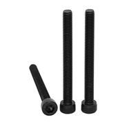 M1.4 M1.6 M2 M2.5 M3 M4 M5 M6 M8 12.9 Grade Carbon Steel Inner Hexagon Hex Socket Cap Head Metric Thread Bolt(40MM_M5 10PCS)