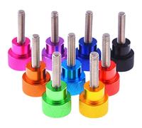 M1.4-M8 304 Stainless Steel Phillips Ultra Thin Wafer Head Screws - A2-70 Grade Low Profile Bolts Full Metric Sizes(Orange,M3x7mm-2pcs)