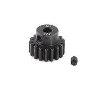 M1 5mm 11T 12T 13t 14T 15T 17T 18T 20T 21T 24T 25T 26T 27T 28T Steel Metal Pinion Motor Gear 1Pcs(17T)