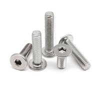 M1.6-M12 A2-70 Stainless Steel Ultra Thin Wafer Head Hex Socket Screws | DIN 7984 | 304 SS | Machine Bolts (2-100mm Length) | 5-50pcs(25mm,M8 5pcs)