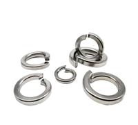 M1.6 M2 .5 M3 M4 M5 M6 M8 M10 M12 M14 M16 M18 M20 M22 M24 GB93 A2 304 Stainless Steel Spring Washer Split Lock Elastic Gasket