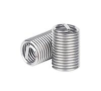 M1.6 M2 M2.5 M3.5 M4 M5 M6 M8 M10~ M24 Stainless Steel Coiled Wire Helical Bushing Set Threaded Inserts Screw Thread Repair(Length 3D,M12x 1.75 (10pcs))