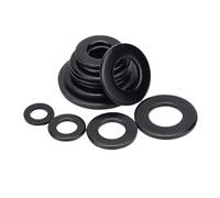 M1.6 M2 M2.5 M3 M3.5 M4 M5 M6 M8 M10 M12 M16 GB97 DIN125 Stainless Steel Flat Washer Oversize Plain Gasket Pad 2/50Pcs(M5x10x1mm 50pcs)
