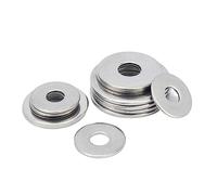 M1.6/ M2/ M2.5/ M3/ M4/ M5/ M6/ M8-M22 Large Flat Washer 304 Stainless Steel Big Metal Gasket Meson Plain Washers Din9021.Hardware Accessories(M6x18x1.2 x10pcs)