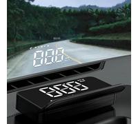 M1 HUD for Cars with GPS Speed Display and Fatigue Alerts Projects Information on Windshield for Safety