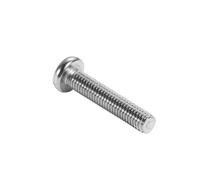 M1 M1.2 M1.4 M1.6 Cross groove round head screw 304 stainless steel cross head machine bolt 3 4 5 6 8 10 18 20 22 25mm(M1.6x18mm 50pcs)