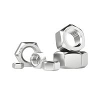 M1 M2 M3 M4 M5 M6 M8 M10-M48 Stainless Steel Hex Nuts DIN934 304 Metric Thread Hex Metal Fastener Nuts(M36 (1Pcs))