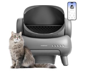 M1 Open Top Self Cleaning Cat Litter Box Automatic Cat Litter tray with APP
