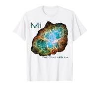 M1 The Crab Nebula Messier Object 1 Astronomy Astronaut T-Shirt