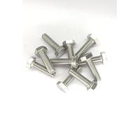 M10 10mm SET SCREWS HEX HEAD FULLY THREADED BOLTS A2 STAINLESS STEEL DIN 933 (PACK OF 10) (M10 X 35mm)