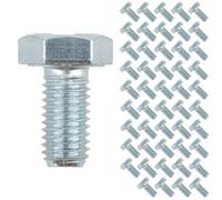 M10 10mm x 20mm Hex Headed Set Screw Bolt Fastener Fully Threaded 50pc