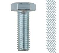 M10 10mm x 30mm Hex Headed Set Screw Bolt Fastener Fully Threaded 100pc
