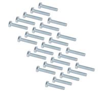 M10 10mm x 50mm Hex Headed Set Screw Bolt Fastener Fully Threaded 25pc