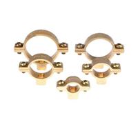 M10 15mm 22mm 28mm 35mm 40mm Outer Diameter Copper Pipe clamp Bracket Hanger Fixed Water Supply and Drainage System(E (40-42mm))
