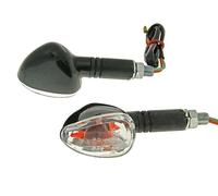 M10 Doozy Clear Long Version Indicator Light Set - Universal for Motorbike Sc...