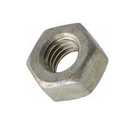 M10 Galvanised Hexagon Nut - Din 934 Tapped Oversize Pack Size : 20