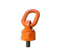 M10 Heavy Duty Hoist Ring, 360° Rotation Eye Bolt, 0.6-0.9Ton Load
