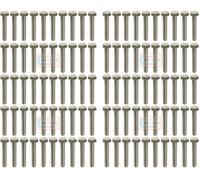 M10 Hex Head Bolts Screws Hexagon Set BZP High Tensile Grade 8.8 Full Thread